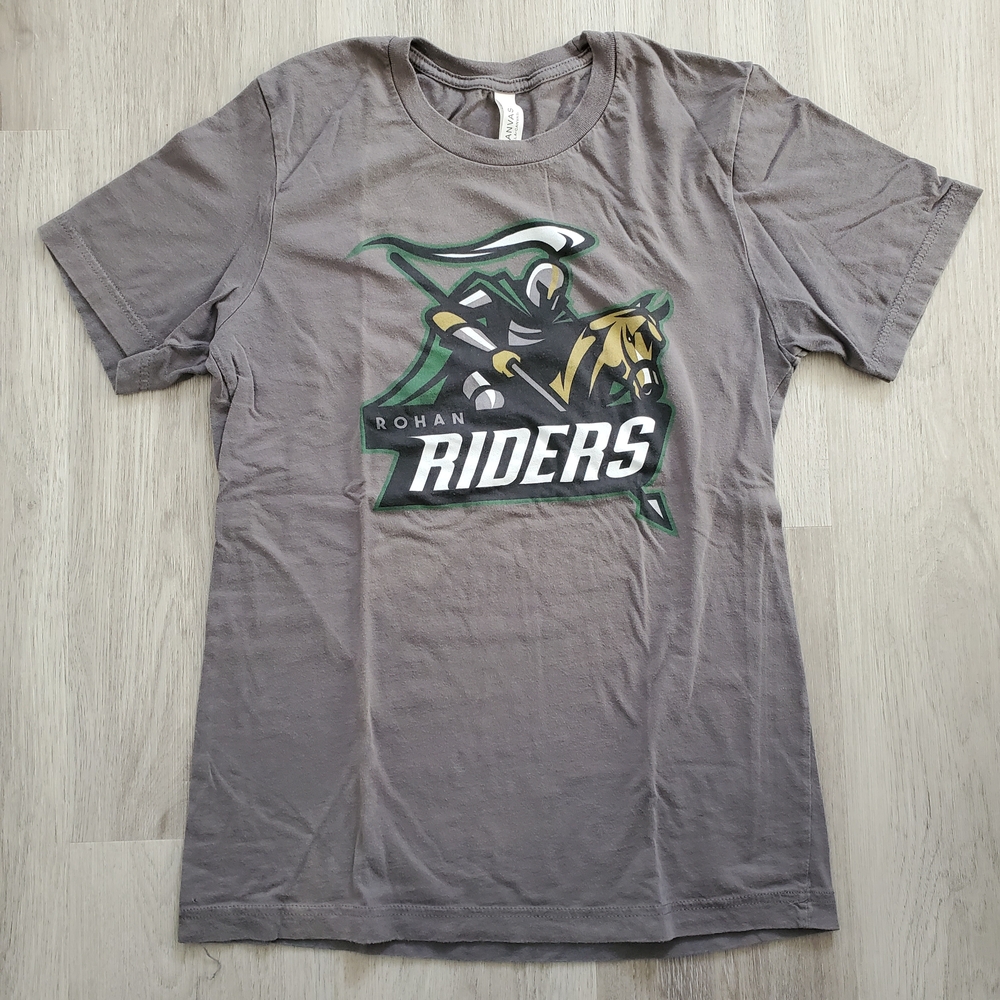 🍀2/$40🍀 Unisex Gray Rohan Riders Graphic T-Shirt - Lord Of The Rings - S